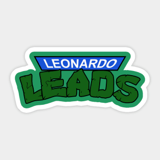 Leonardo Leads Sticker